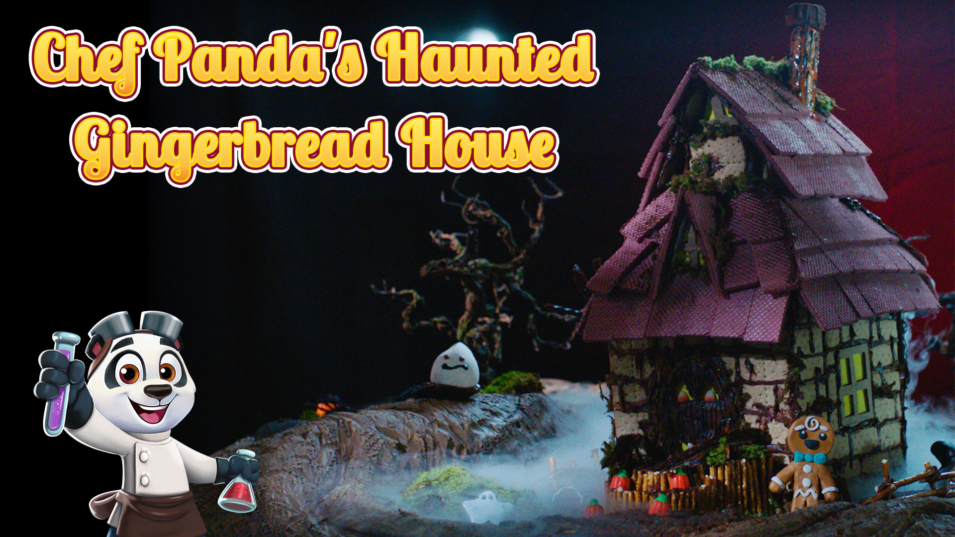 Make Your Own Haunted Gingerbread House! - Jam City